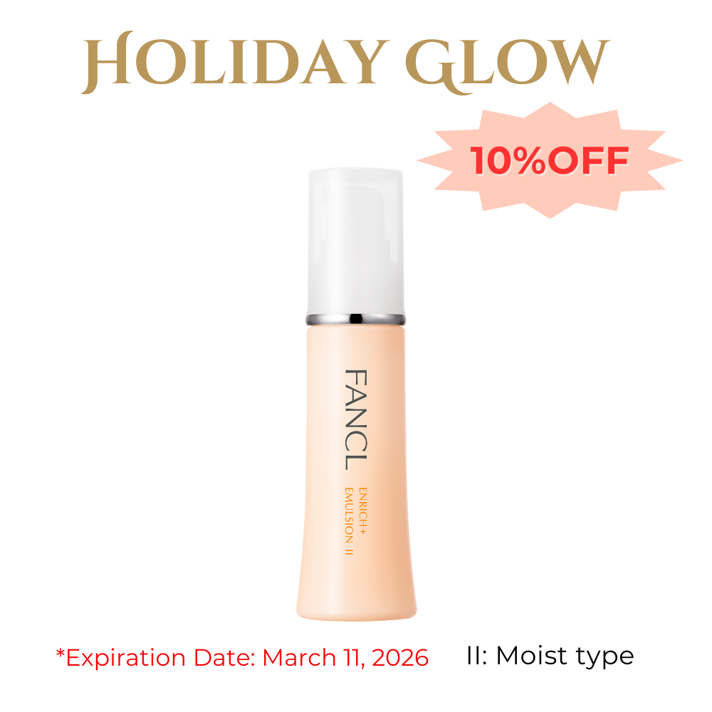 Enrich+ Emulsion II | FANCL | Japanese leading skincare brand