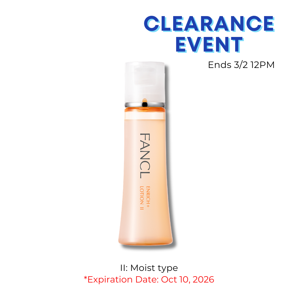 Enrich+ Lotion II | FANCL | Japanese leading skincare brand