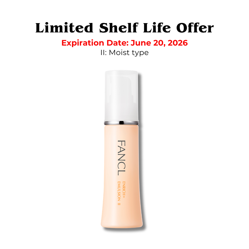 Enrich+ Emulsion II | FANCL | Japanese leading skincare brand