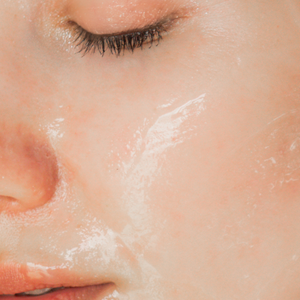 FANCL Mild Cleaning Oil product image picture. Image when applied to skin