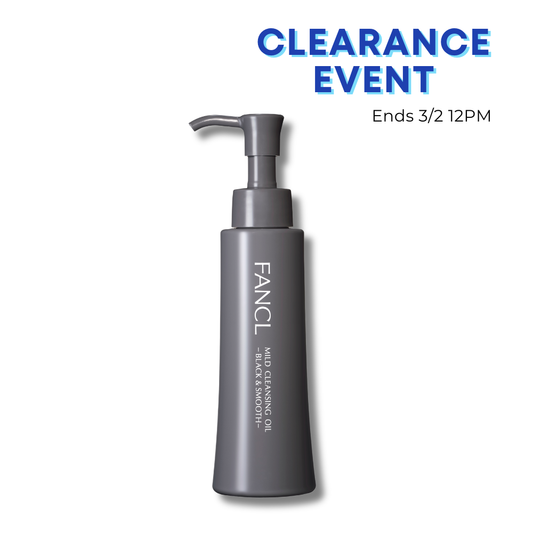 Mild Cleansing Oil Black & Smooth