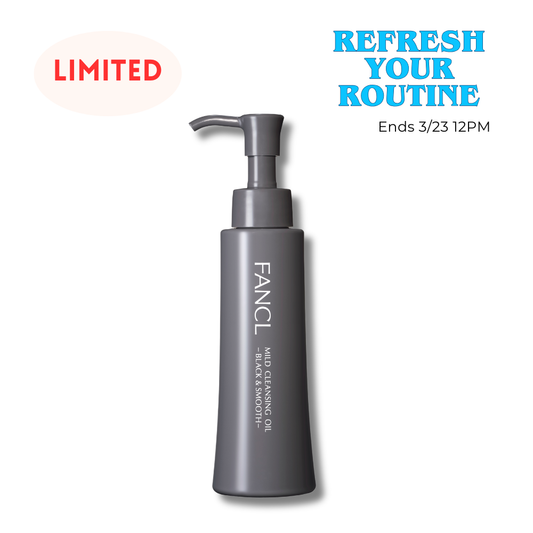 Mild Cleansing Oil Black & Smooth