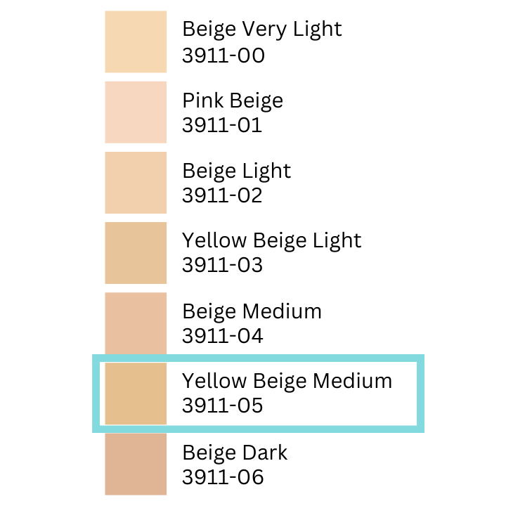 FANCL Liquid Foundation Bright Up UV color image for Yellow Beige Medium 3911-05