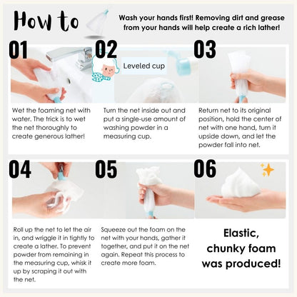 How to use Foaming net, FANCL